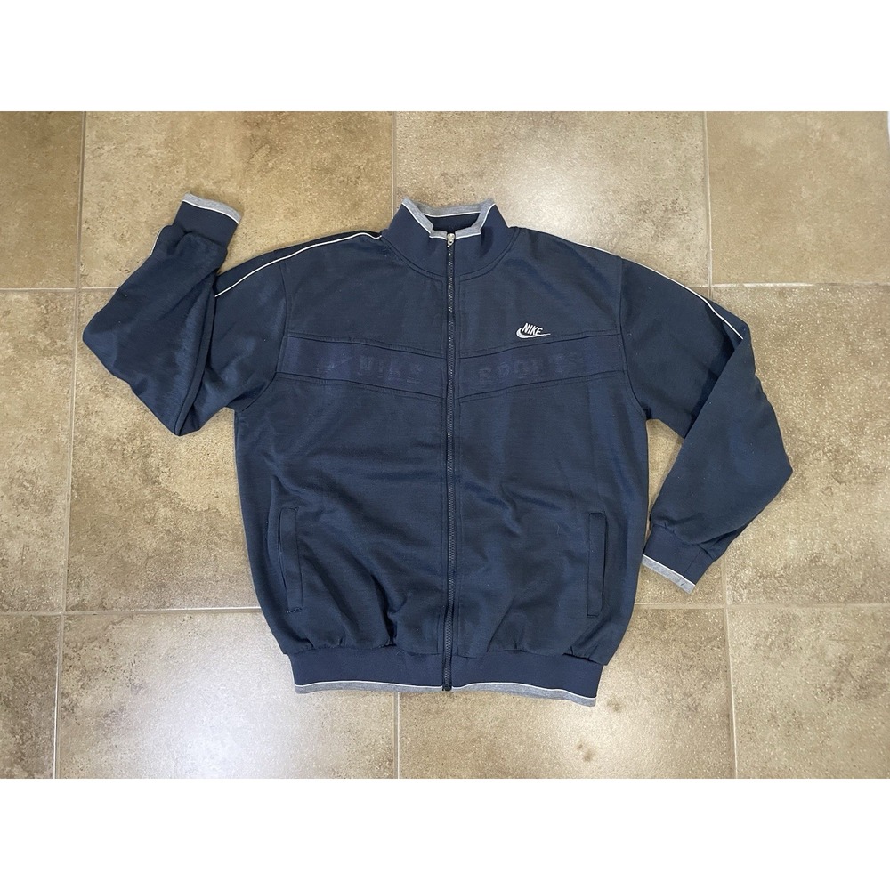 Vintage Y2k Nike Alpha Jacket Mens Size XL Sports Track Full Zip Long Sleeve